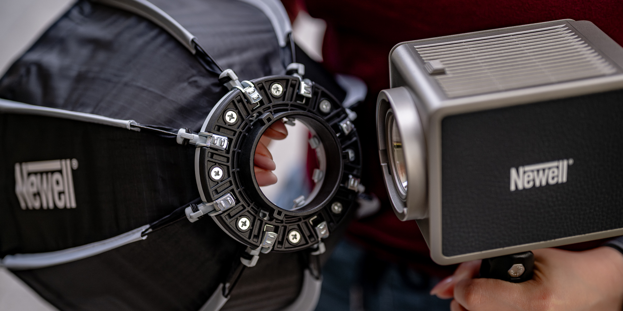 Softbox oktagonalny Newell 30 cm - Mini Bowens typ FM